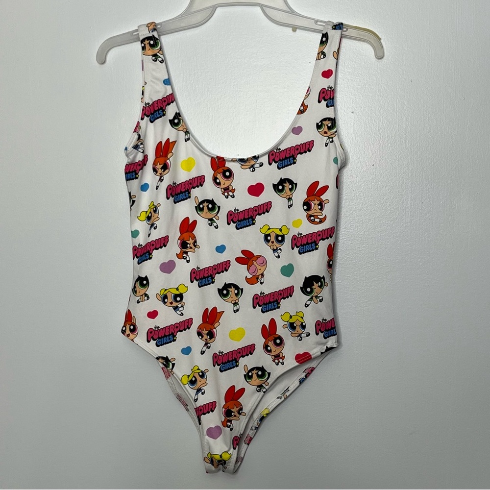 Powerpuff Girls One Piece Bathing Suit / medium Super Cute
